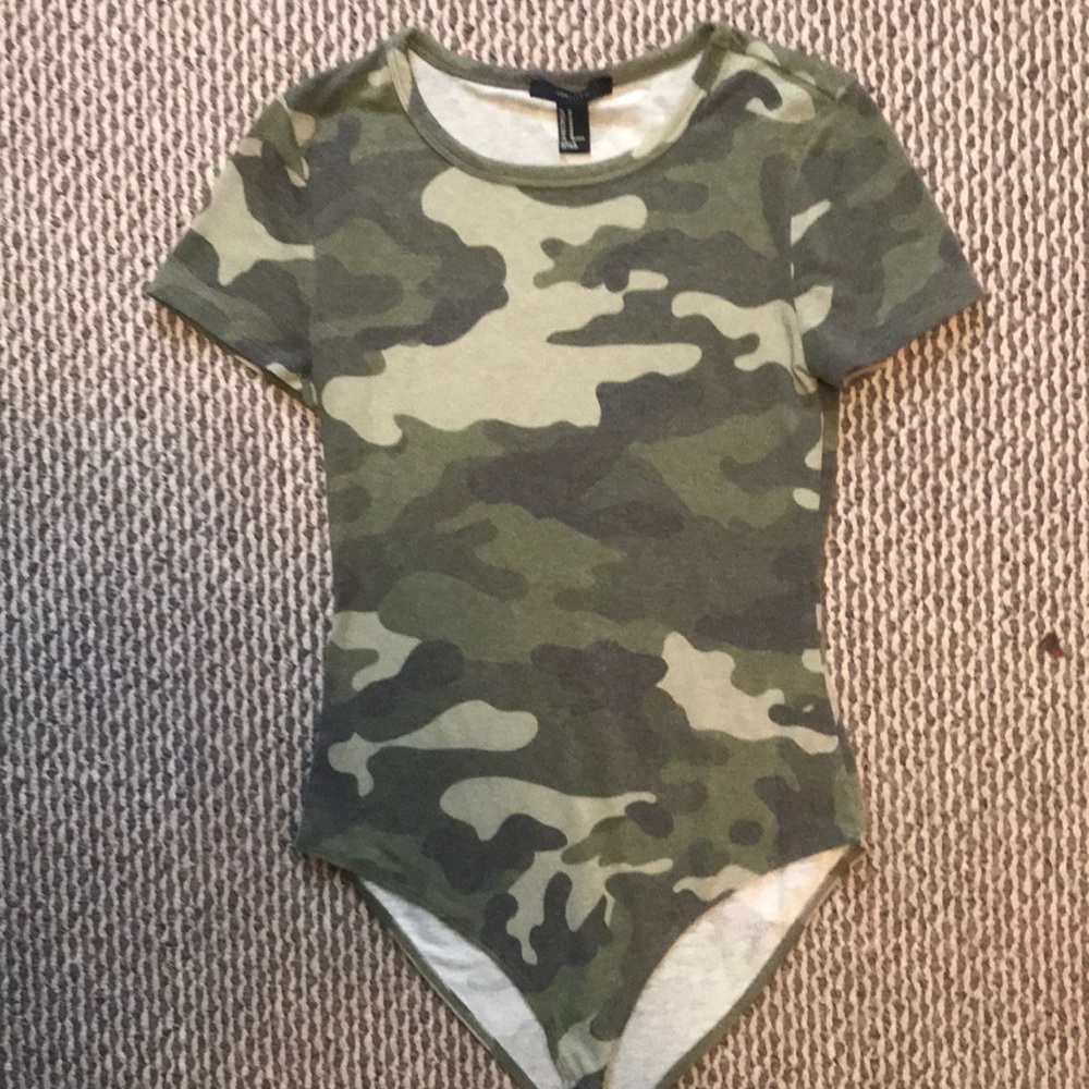 Camo body suit